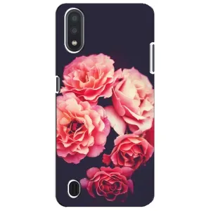 Чехлы с тематикой "ЦВЕТЫ" на Sansung Galaxy M01 Core (A013F) (Бутоны)
