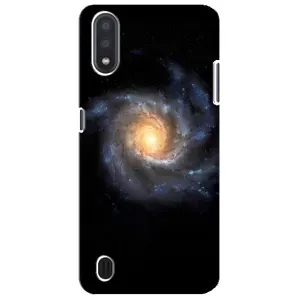 Чохли КОСМОС на Sansung Galaxy M01 Core (A013F) (Чорна дира)