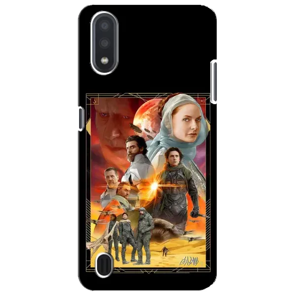 Чехол с рисунком «Д Ю Н А» для Samsung Galaxy M01 Core (A013F)