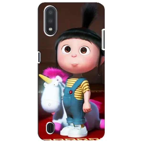 Чехол с рисунком «Девочка Агнес» для Samsung Galaxy M01 Core (A013F)