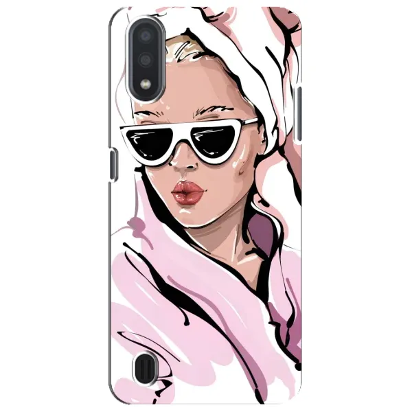 Чехол с рисунком «Девушка в халате» для Samsung Galaxy M01 Core (A013F) Чехол с рисунком «Девушка в халате» для Samsung Galaxy M01 Core (A013F)