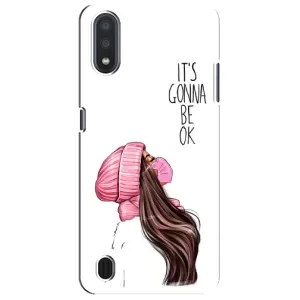 Чохол Стильні дівчата на Sansung Galaxy M01 Core (A013F) (Дівчина в масці)