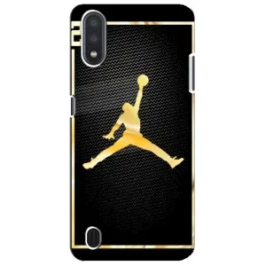 Силиконовый Чехол Nike Air Jordan на Самсунг М01 Кор (Джордан 23)