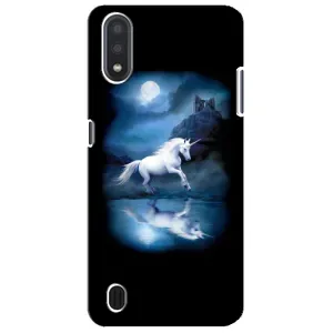 Чехол Unicorn на Sansung Galaxy M01 Core (A013F) (Единорог)