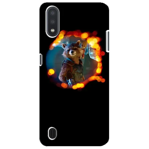Чехол с рисунком «Енот Ракета» для Samsung Galaxy M01 Core (A013F)
