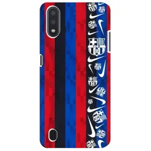 Чехол для Sansung Galaxy M01 Core (A013F) (Барселона) (Фанат Барсы)