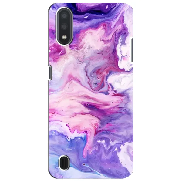 Чехол с рисунком «Фиолетовый мрамор» для Samsung Galaxy M01 Core (A013F) Чехол с рисунком «Фиолетовый мрамор» для Samsung Galaxy M01 Core (A013F)