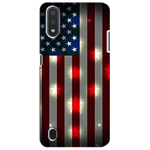 Чехол с рисунком «Флаг США 2» для Samsung Galaxy M01 Core (A013F)