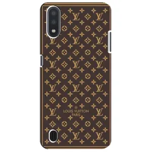 Чехол Стиль Louis Vuitton на Sansung Galaxy M01 Core (A013F) (Фон Луи Виттон)