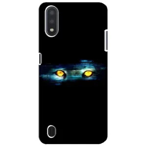 Чехлы с изображением разных животных для Sansung Galaxy M01 Core (A013F) (Глаза)