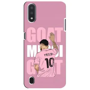 Чехлы Лео Месси в Майами на Sansung Galaxy M01 Core (A013F)