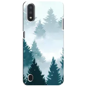 Летний Чехол на Sansung Galaxy M01 Core (A013F) (Горный лес)