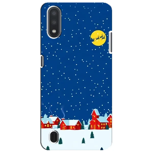 Чехол с рисунком «Город в снегу» для Samsung Galaxy M01 Core (A013F) Чехол с рисунком «Город в снегу» для Samsung Galaxy M01 Core (A013F)