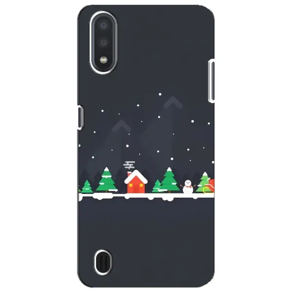 Чехол с рисунком «Город зимний» для Samsung Galaxy M01 Core (A013F) Чехол с рисунком «Город зимний» для Samsung Galaxy M01 Core (A013F)