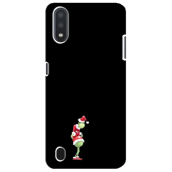 Чехол с рисунком «Гринч на чорном» для Samsung Galaxy M01 Core (A013F) Чехол с рисунком «Гринч на чорном» для Samsung Galaxy M01 Core (A013F)