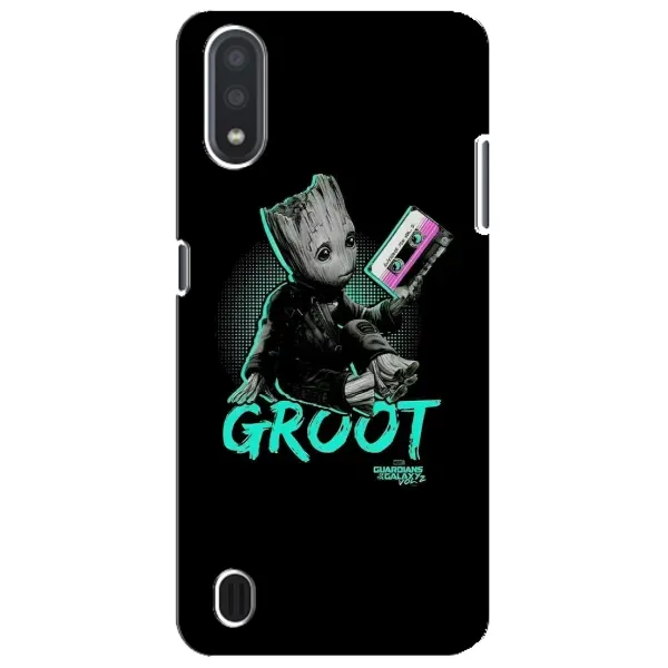 Чехол с рисунком «Groot» для Samsung Galaxy M01 Core (A013F)