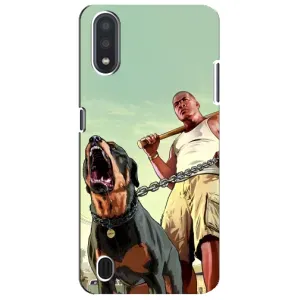 Чехол с рисунком «GTA» для Samsung Galaxy M01 Core (A013F)