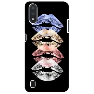 Чохол Стильні дівчата на Sansung Galaxy M01 Core (A013F) (Губи)