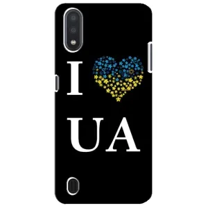 Силиконовый Чехол на Sansung Galaxy M01 Core (A013F) (Я-Украина)