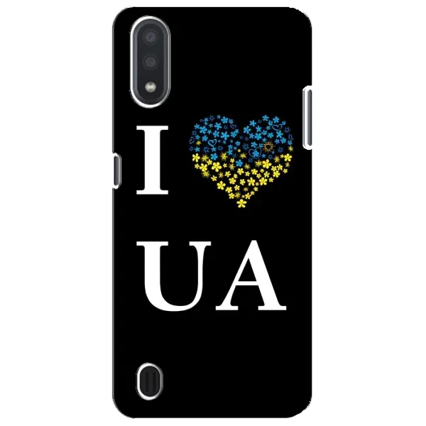 Чехол с рисунком «I Love UA» для Samsung Galaxy M01 Core (A013F) Чехол с рисунком «I Love UA» для Samsung Galaxy M01 Core (A013F)