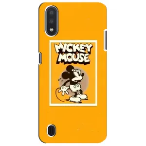 Чехлы с принтом Микки Маус на Sansung Galaxy M01 Core (A013F) (Испуганный Микки)