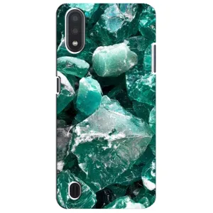 Чохол (Дорого-богато) на Sansung Galaxy M01 Core (A013F) (Смарагд)