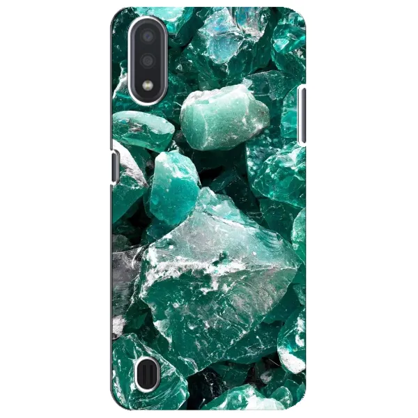 Чехол с рисунком «Изумруд» для Samsung Galaxy M01 Core (A013F)