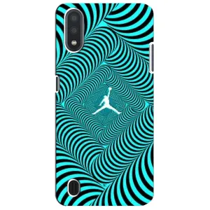Силиконовый Чехол Nike Air Jordan на Самсунг М01 Кор (Jordan)