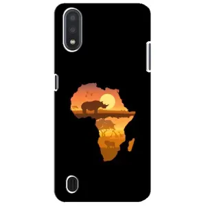 Летний Чехол на Sansung Galaxy M01 Core (A013F) (Карта)