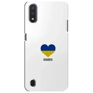 Чехлы силиконовые (Город Харьков) на Самсунг М01 Кор (Kharkiv)