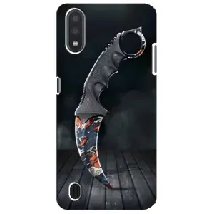 Чехол с рисунком «Кинжал КС ГО» для Samsung Galaxy M01 Core (A013F)