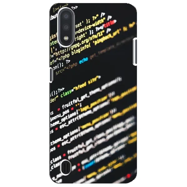 Чехол с рисунком «Код» для Samsung Galaxy M01 Core (A013F) Чехол с рисунком «Код» для Samsung Galaxy M01 Core (A013F)