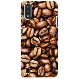 Чехол с изображением вкусной еды для Sansung Galaxy M01 Core (A013F) (Кофе)