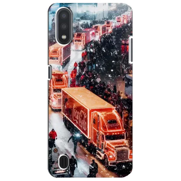 Чехол с рисунком «Кока Кола» для Samsung Galaxy M01 Core (A013F)