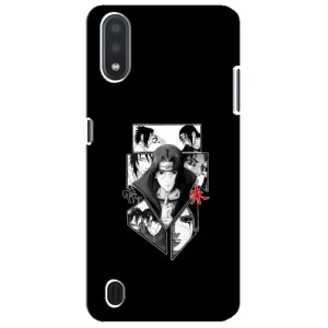Чохли з принтом Ітачі Учіха на Sansung Galaxy M01 Core (A013F) (Коллаж Ітачі)