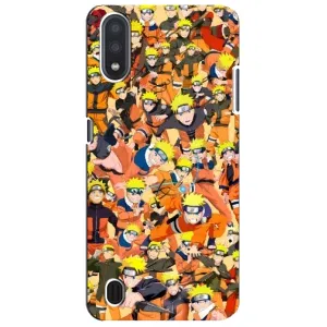 Чохли з принтом НАРУТО на Sansung Galaxy M01 Core (A013F) (Коллаж Наруто)