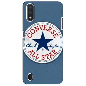 Чехол с рисунком «Конверс» для Samsung Galaxy M01 Core (A013F)