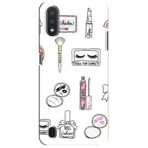 Девчачий Чехол для Sansung Galaxy M01 Core (A013F) (Косметика)