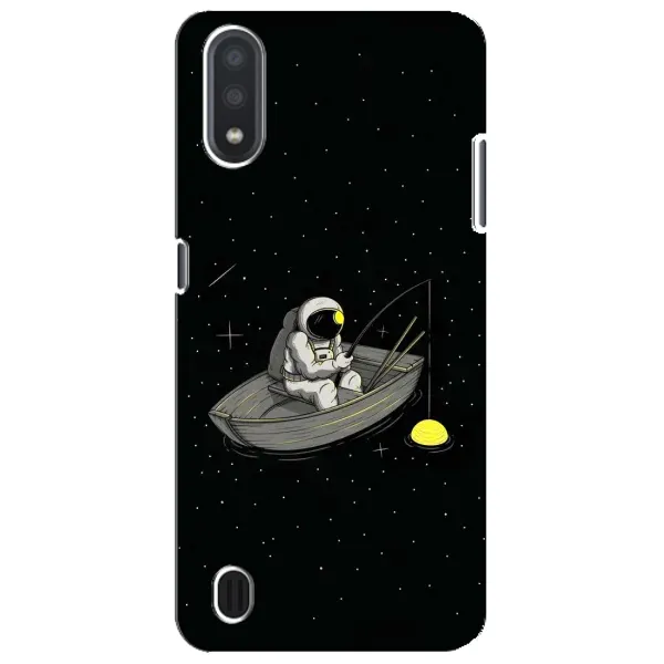 Чехол с рисунком «Космонавт на рыбалке» для Samsung Galaxy M01 Core (A013F) Чехол с рисунком «Космонавт на рыбалке» для Samsung Galaxy M01 Core (A013F)