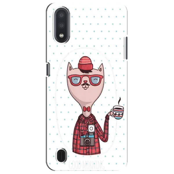 Чехол с рисунком «Кот аристократ» для Samsung Galaxy M01 Core (A013F) Чехол с рисунком «Кот аристократ» для Samsung Galaxy M01 Core (A013F)