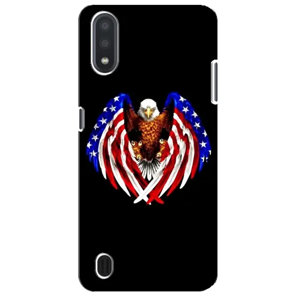 Чехол с рисунком «Крылья США» для Samsung Galaxy M01 Core (A013F)