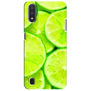 Чехол с изображением вкусной еды для Sansung Galaxy M01 Core (A013F) (Лайм)
