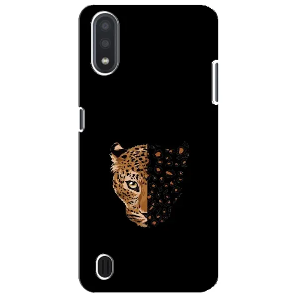 Чехол с рисунком «Леопард на черном» для Samsung Galaxy M01 Core (A013F) Чехол с рисунком «Леопард на черном» для Samsung Galaxy M01 Core (A013F)