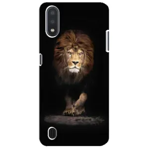 Чехол с картинкой на Sansung Galaxy M01 Core (A013F) (Красивый Лев)
