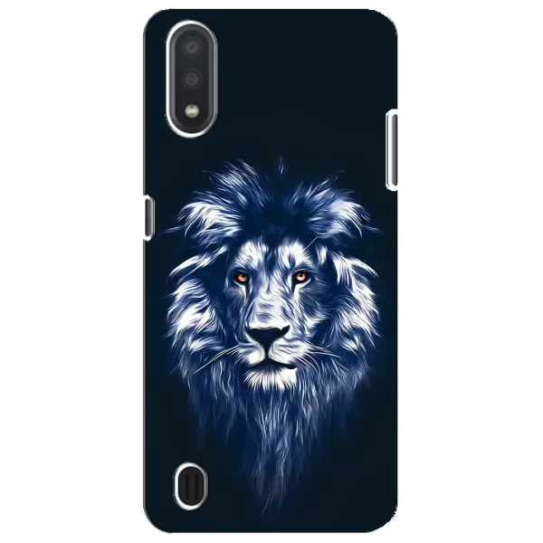 Чехол с рисунком «Лев - синий» для Samsung Galaxy M01 Core (A013F) Чехол с рисунком «Лев - синий» для Samsung Galaxy M01 Core (A013F)