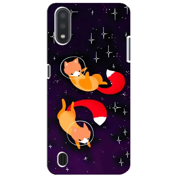 Чехол с рисунком «Лисы» для Samsung Galaxy M01 Core (A013F) Чехол с рисунком «Лисы» для Samsung Galaxy M01 Core (A013F)