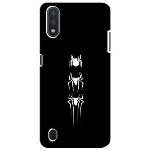 Чехол Супергерой Человека Паука на Sansung Galaxy M01 Core (A013F) (Лого паука)