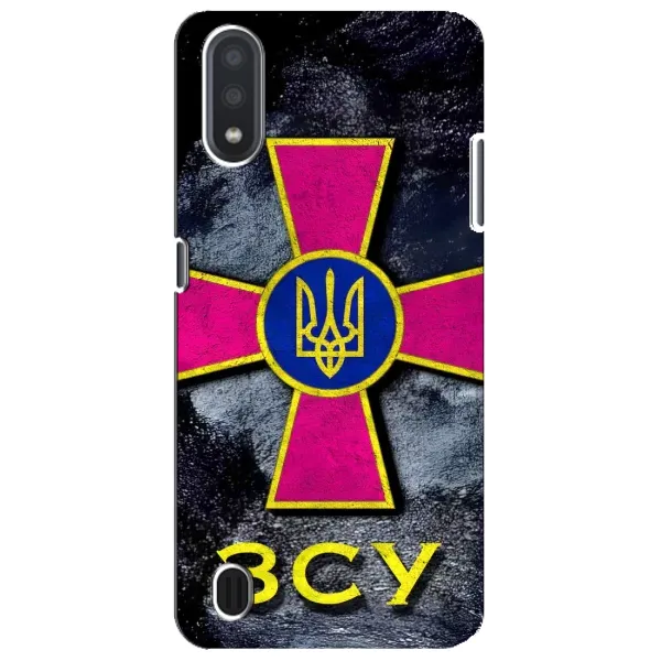 Чехол с рисунком «Лого ЗСУ» для Samsung Galaxy M01 Core (A013F) Чехол с рисунком «Лого ЗСУ» для Samsung Galaxy M01 Core (A013F)