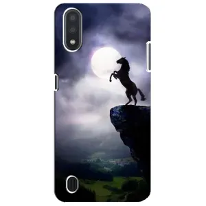 Чехлы с изображением разных животных для Sansung Galaxy M01 Core (A013F) (Лошадь)