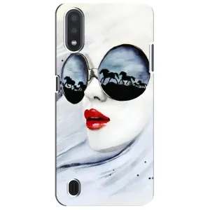 Чохол з картинкою Модні Дівчата Sansung Galaxy M01 Core (A013F) (Любителька коней)